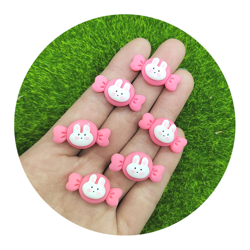 Embellishments For Scrapbooking - Mini lapin de pâques en résine,