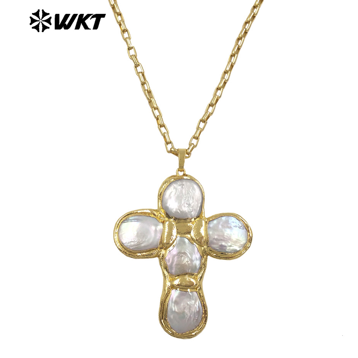 WT-JN349 Collier en forme de c - Pearl Trim Chain avis et prix