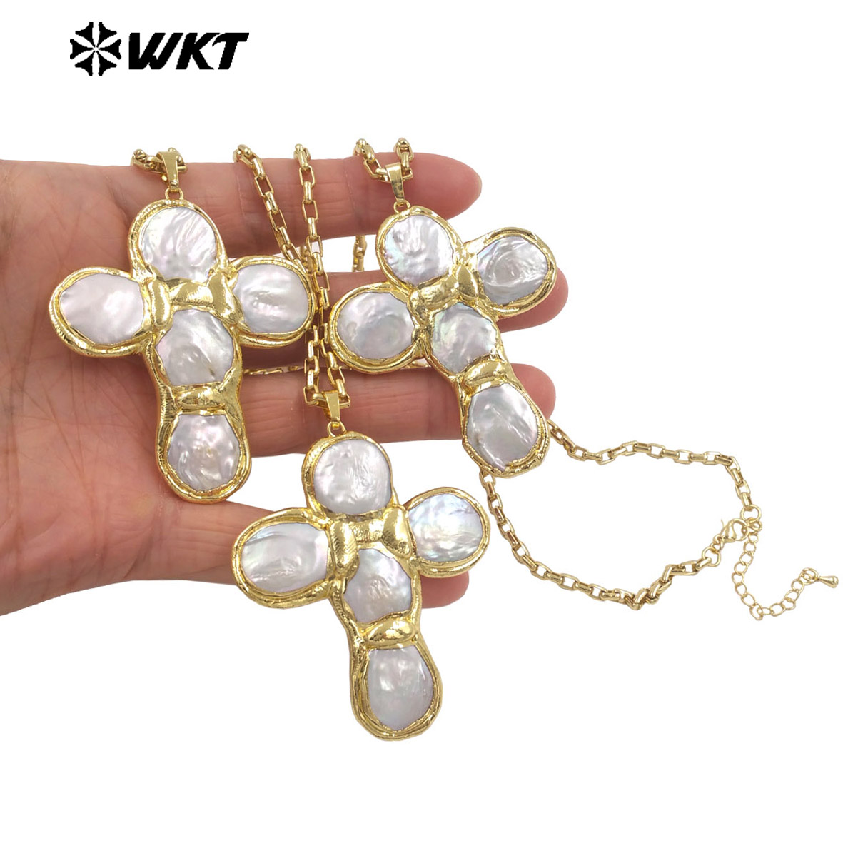 WT-JN349 Collier en forme de c - Pearl Trim Chain avis et prix