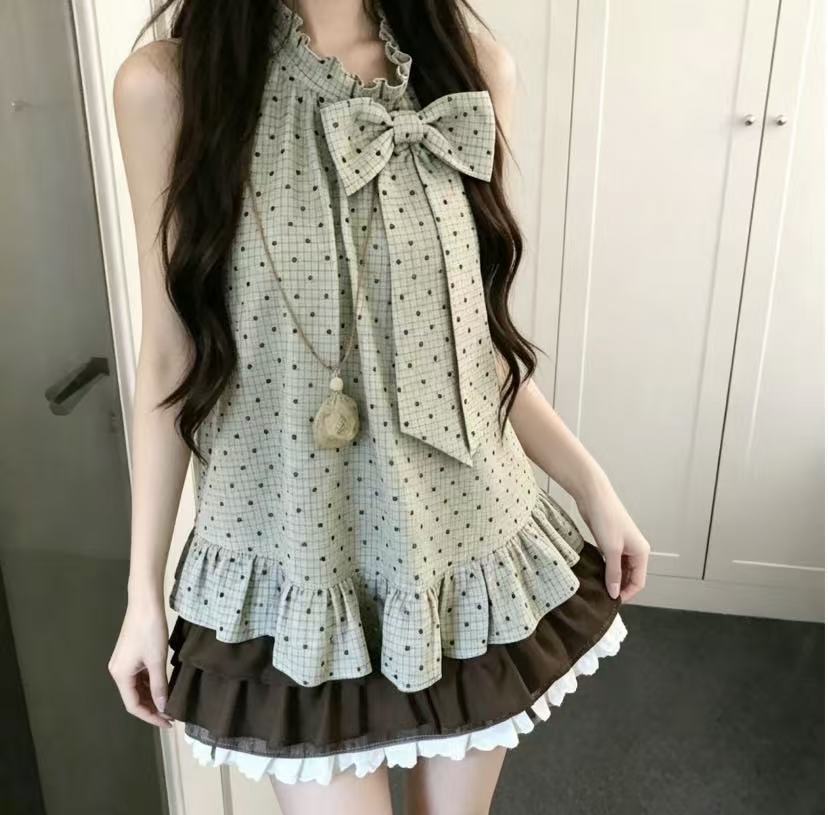 Ensemble 2 pièces Sweeti vinta - Elastic Lace Trim avis et prix